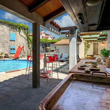 Istrian Casa Acqua With Private Pool - Happy Rentals Feriehus Labin (Istria)